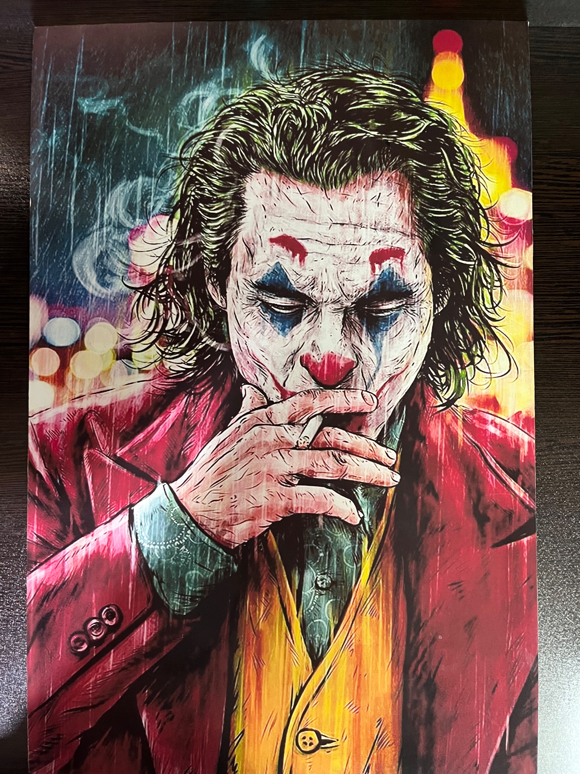 تابلو دیواری و ماگ سرامیکی طرح جوکر