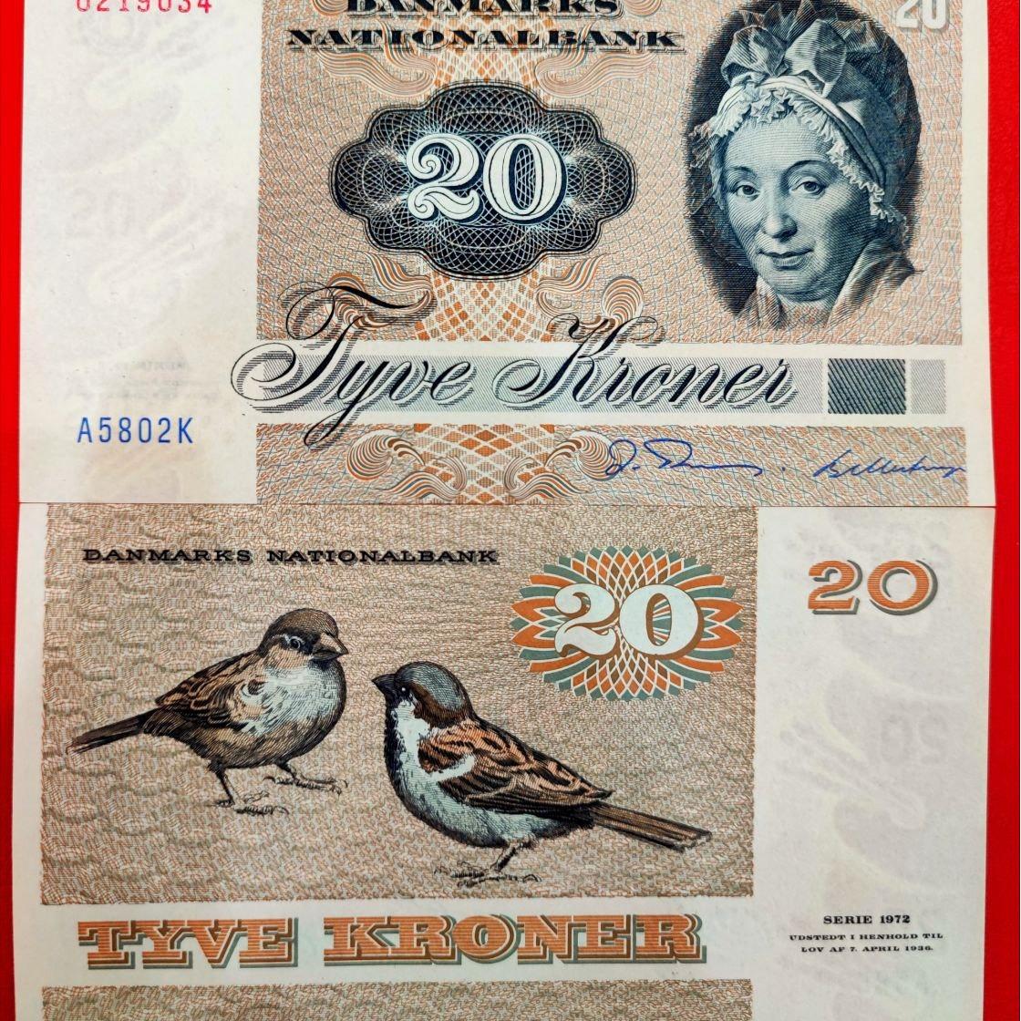 20 مارک دانمارک unc