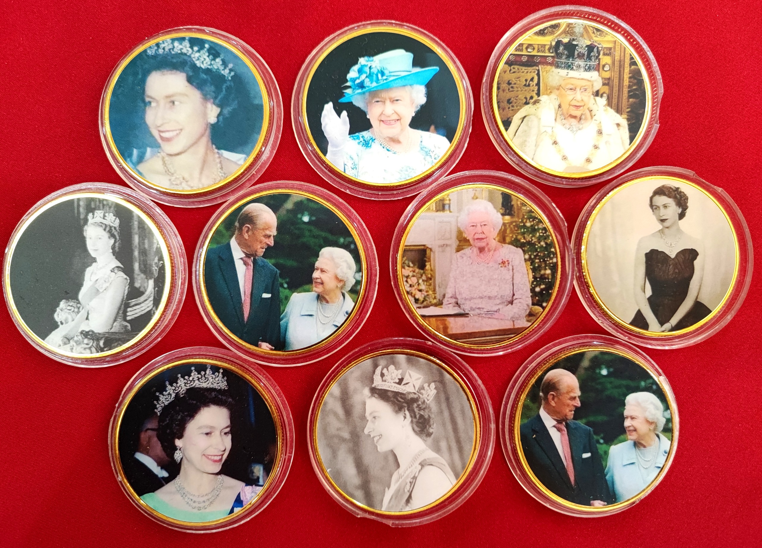 مدال های زیبای ملکه مغزی نیکل بصورت انتخابی