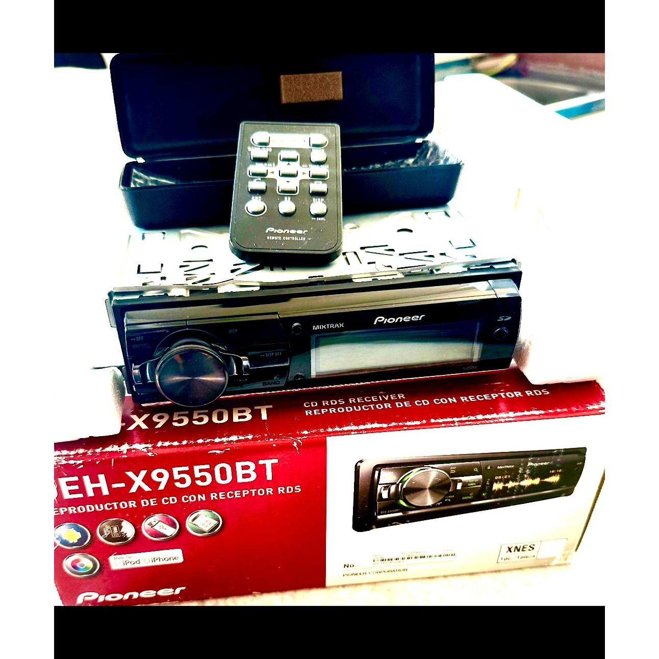 ظبط پایونیر مدل 9550bt اصل تایلند کارتون و متعلقات