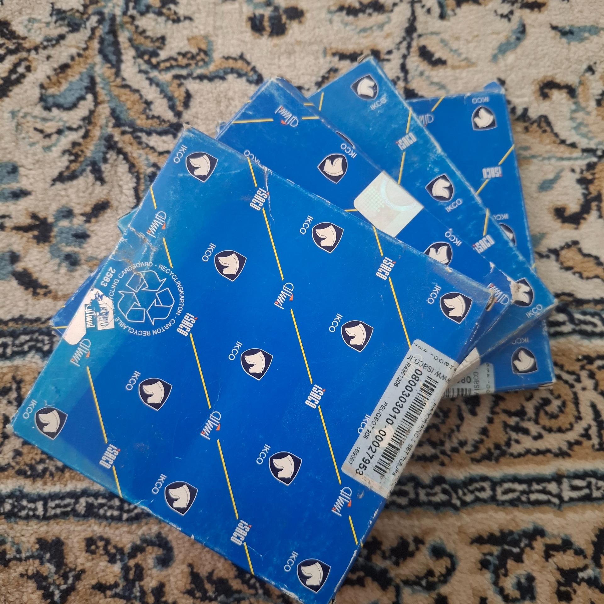 رینگ پیستون پژو 206