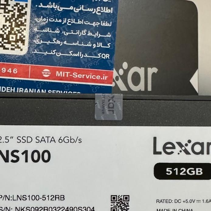 هارد ssd Lexar 512