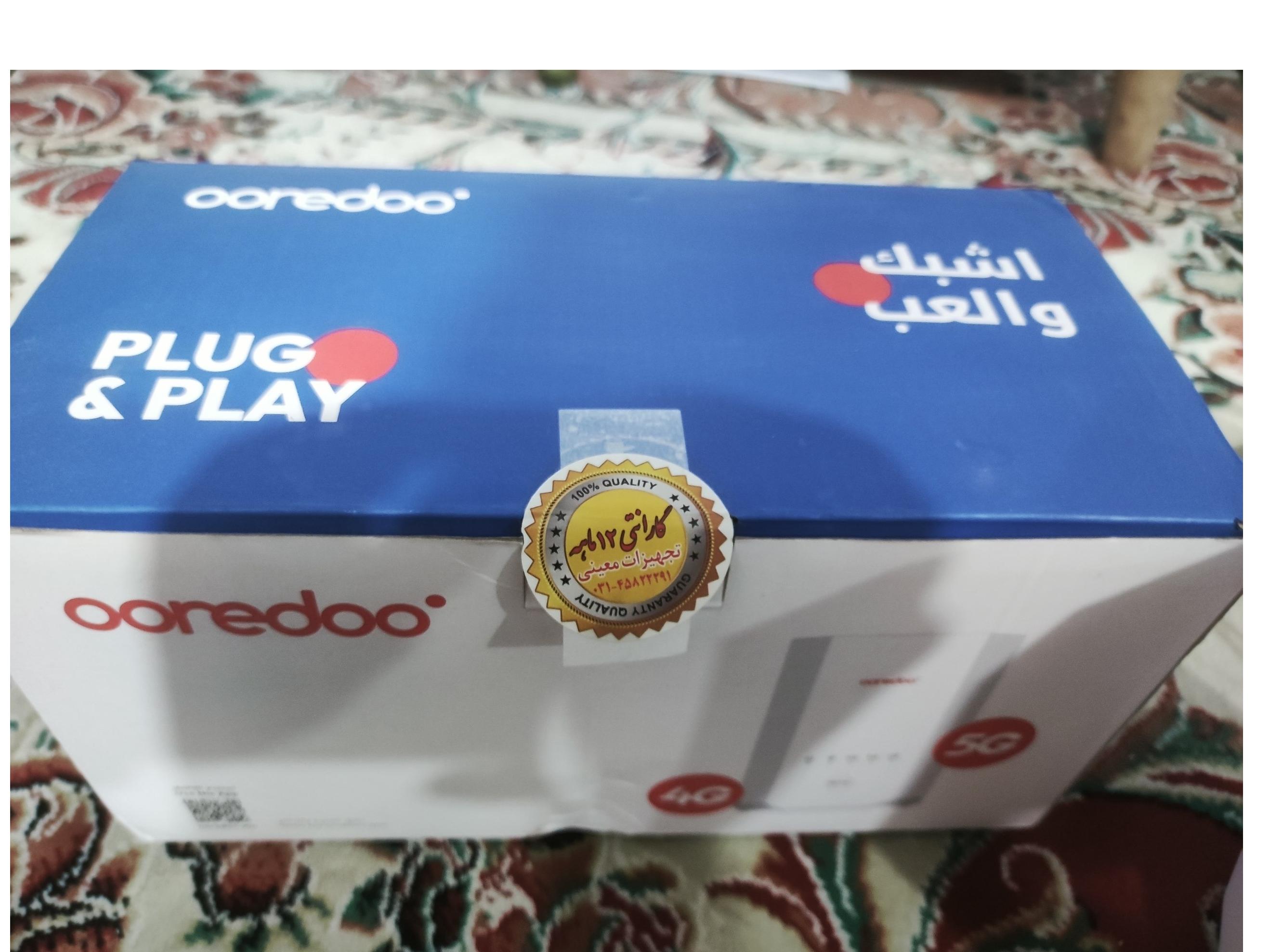 مودم روتر 4G/5G زد ال تی مدل OOREDO VOIP X28