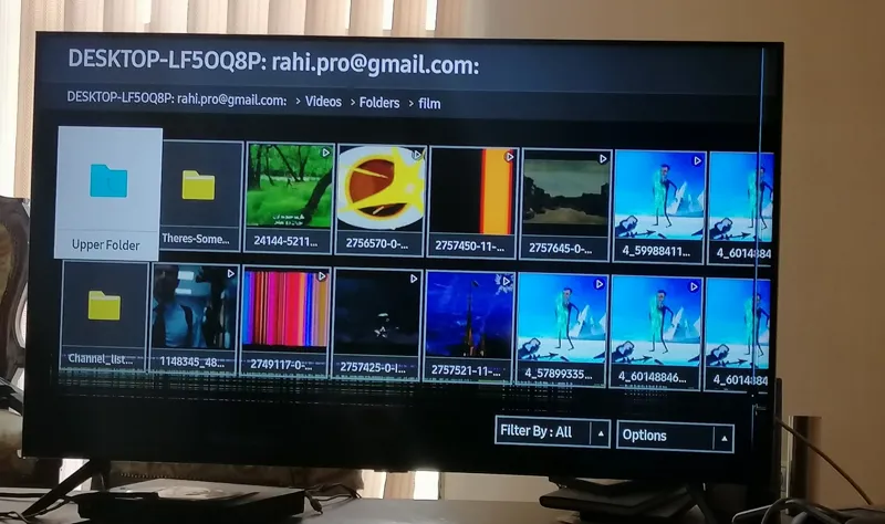 سامسونگ tu8000 پنل شکسته