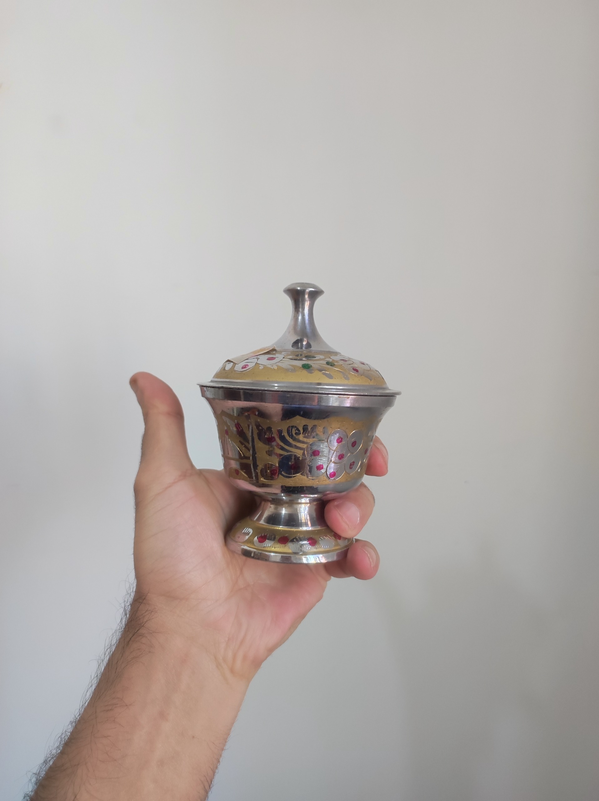 قندان برنز بکر کهنه فرنگی