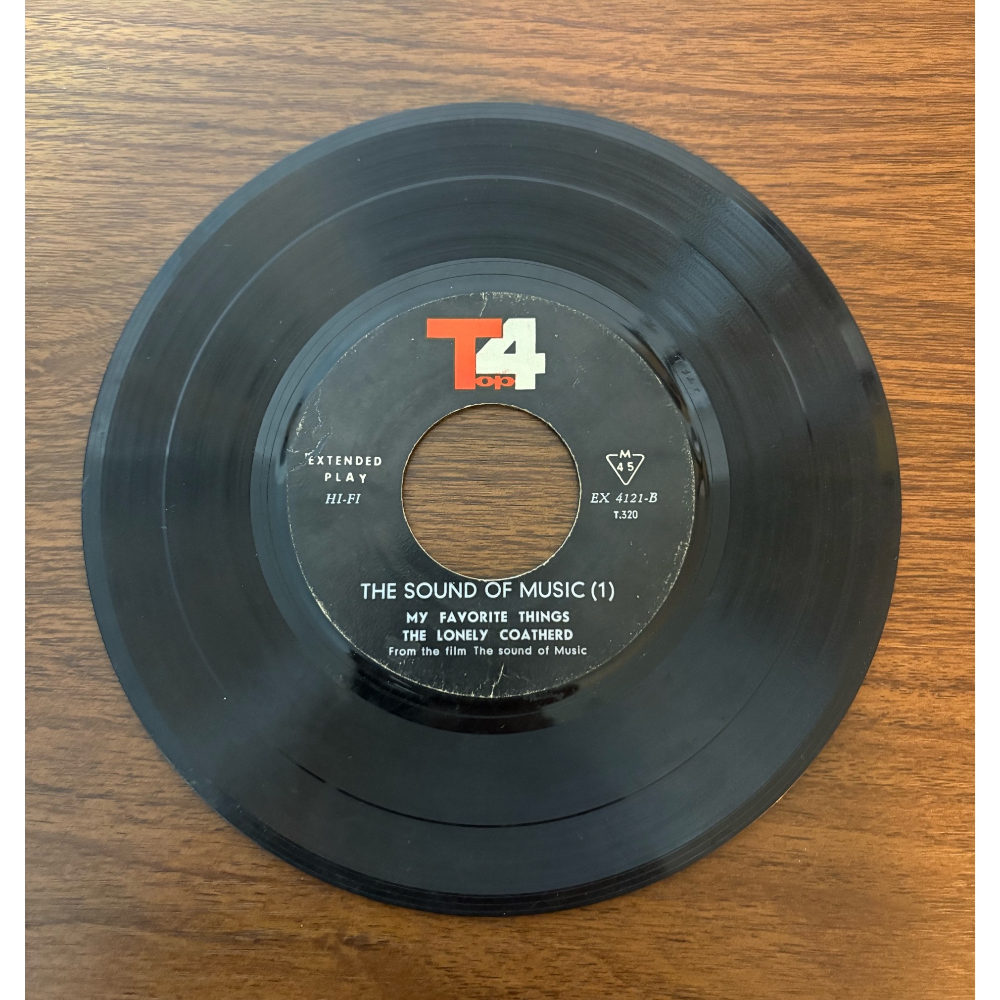 صفحه گرام خارجی، آهنگ های فیلم The Sound of Music