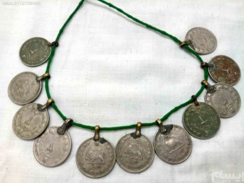 گردنبند سکه ای آنتیک (سری15)