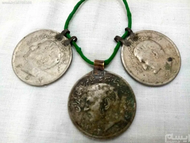 گردنبند سکه ای آنتیک (سری6)