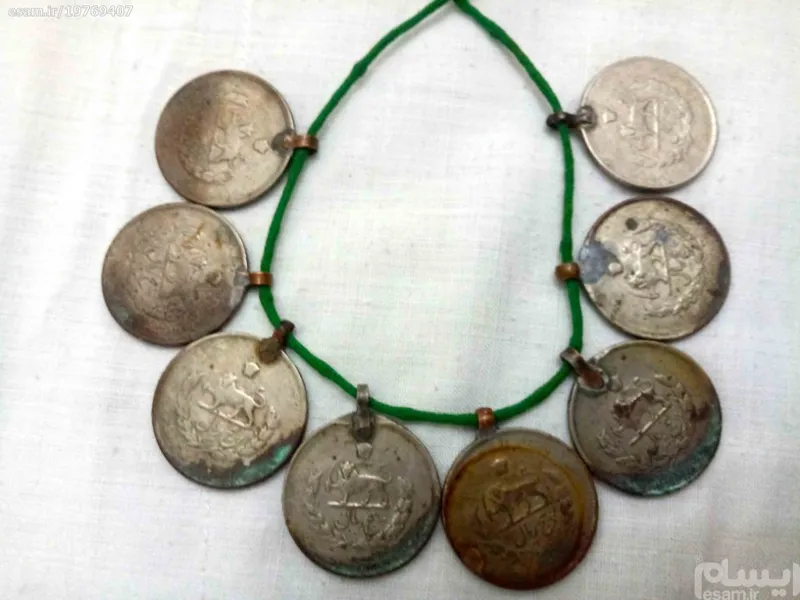 گردنبند سکه ای آنتیک (سری9)