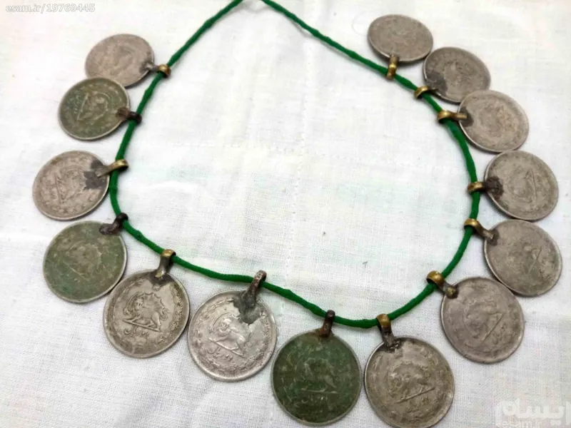 گردنبند سکه ای آنتیک (سری12)