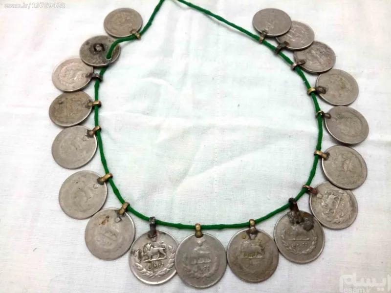 گردنبند سکه ای آنتیک (سری10)