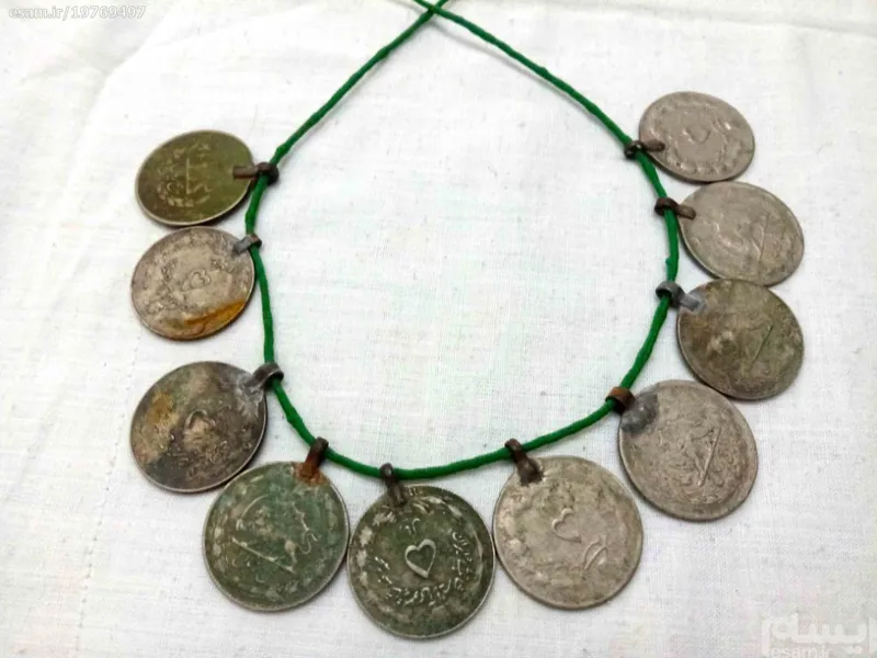 گردنبند سکه ای آنتیک (سری17)