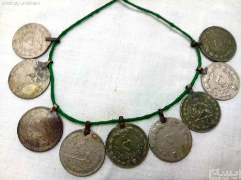 گردنبند سکه ای آنتیک (سری16)