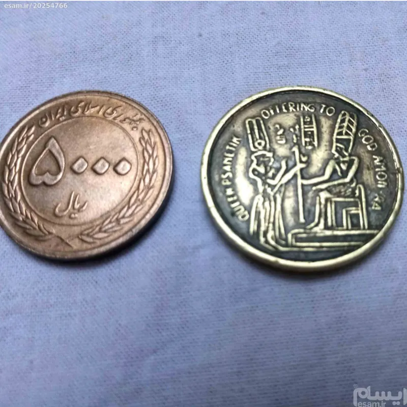 مدال برنجی انتیک مصر