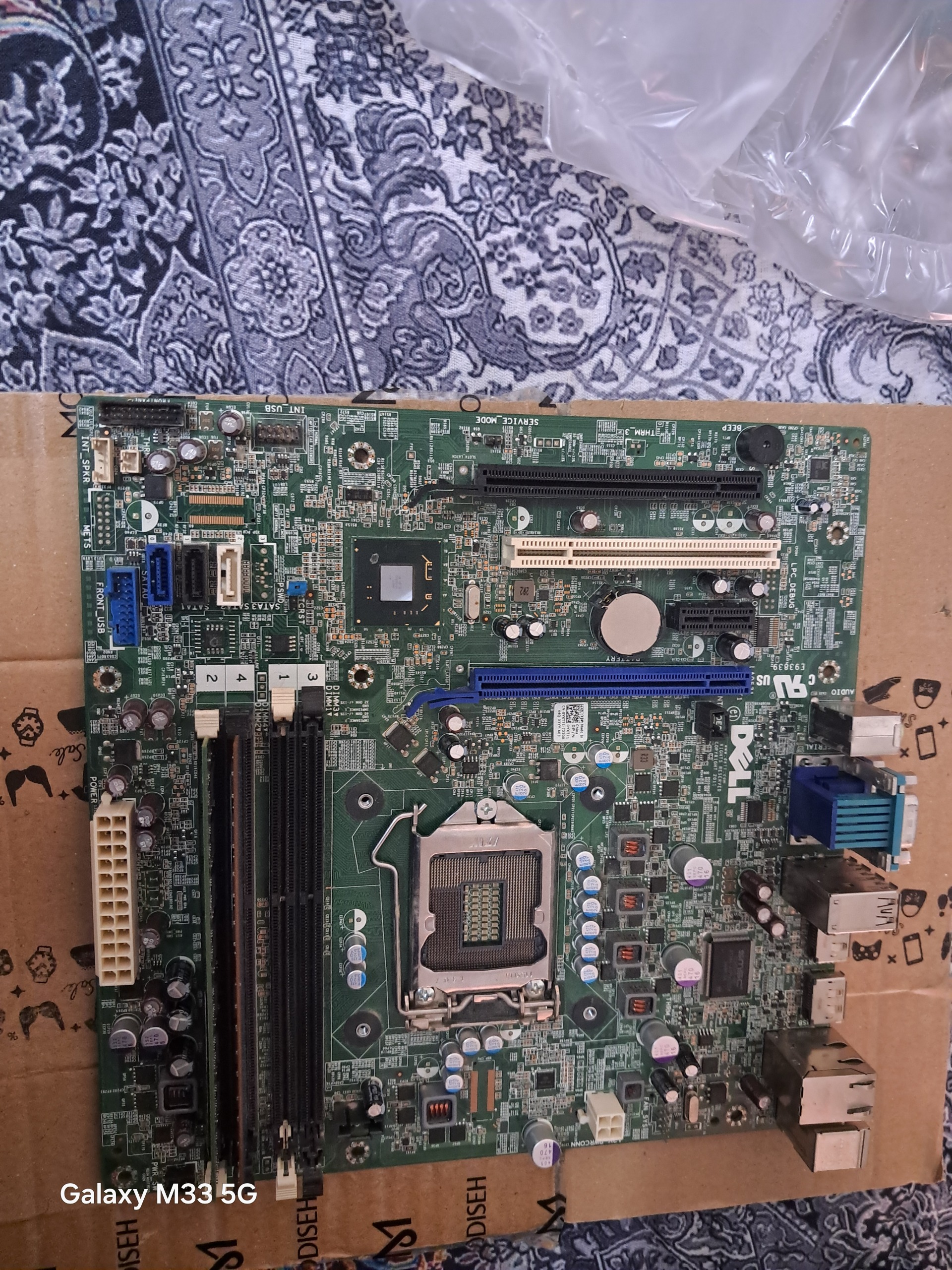 مادربردoyxt71 dell پرقدرت ddr3