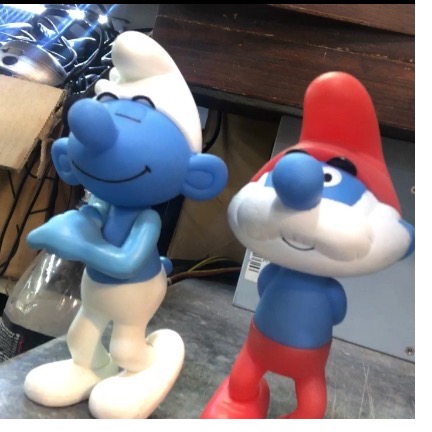 فیگورهای اسمورفهاپدربزرگ و پسر