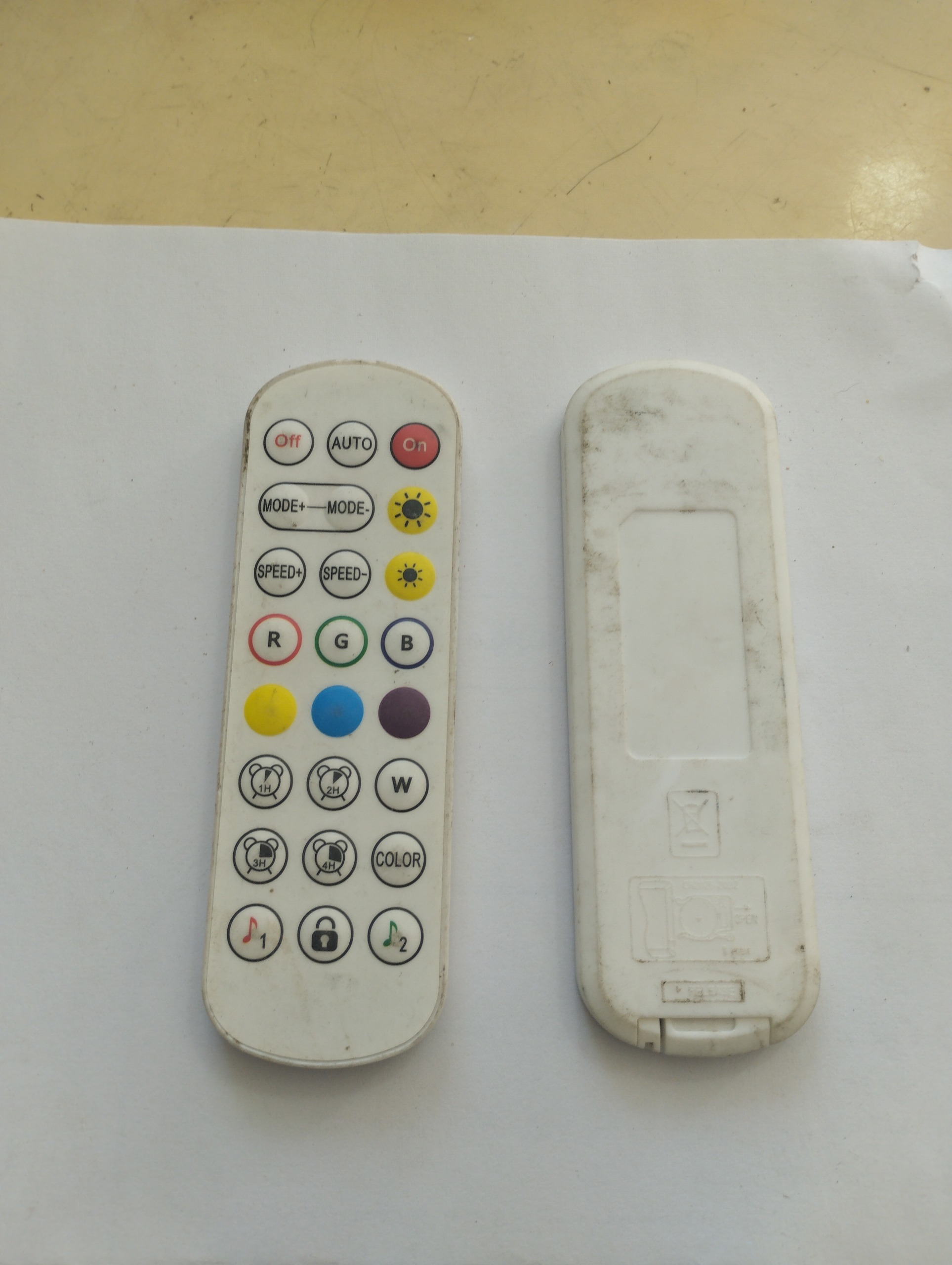 ریموت کنترلر ریسه RGB موزیکال بلوتوثی