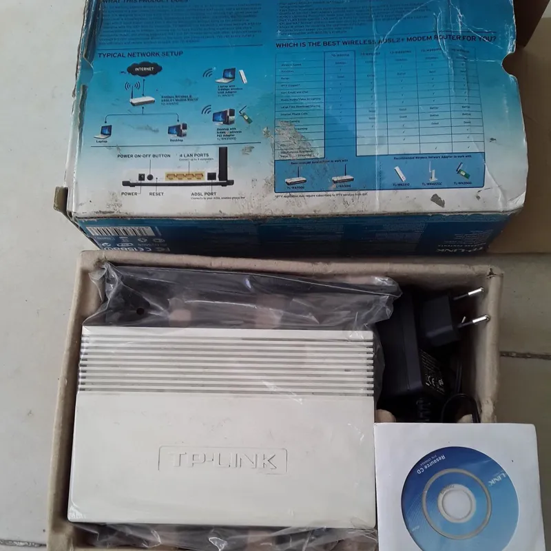 مودم بیسیم تی پی لینگ 4پورت