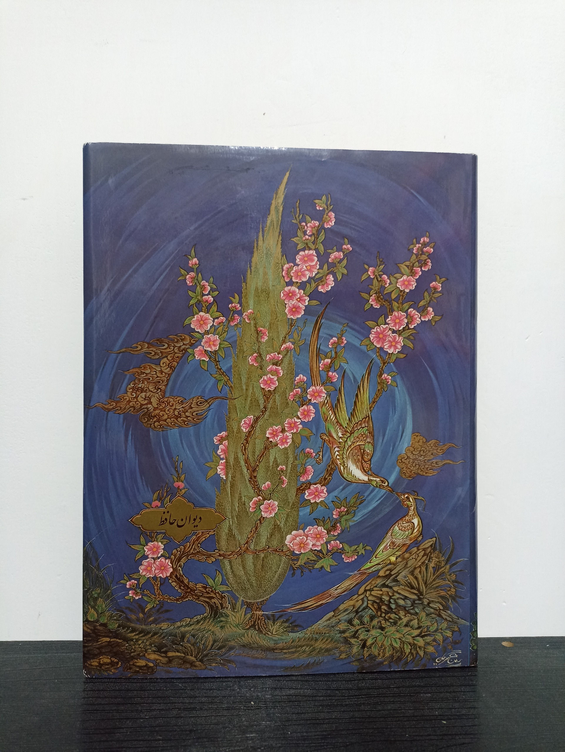 کتاب دیوان حافظ به خط امیر احمد فلسفی