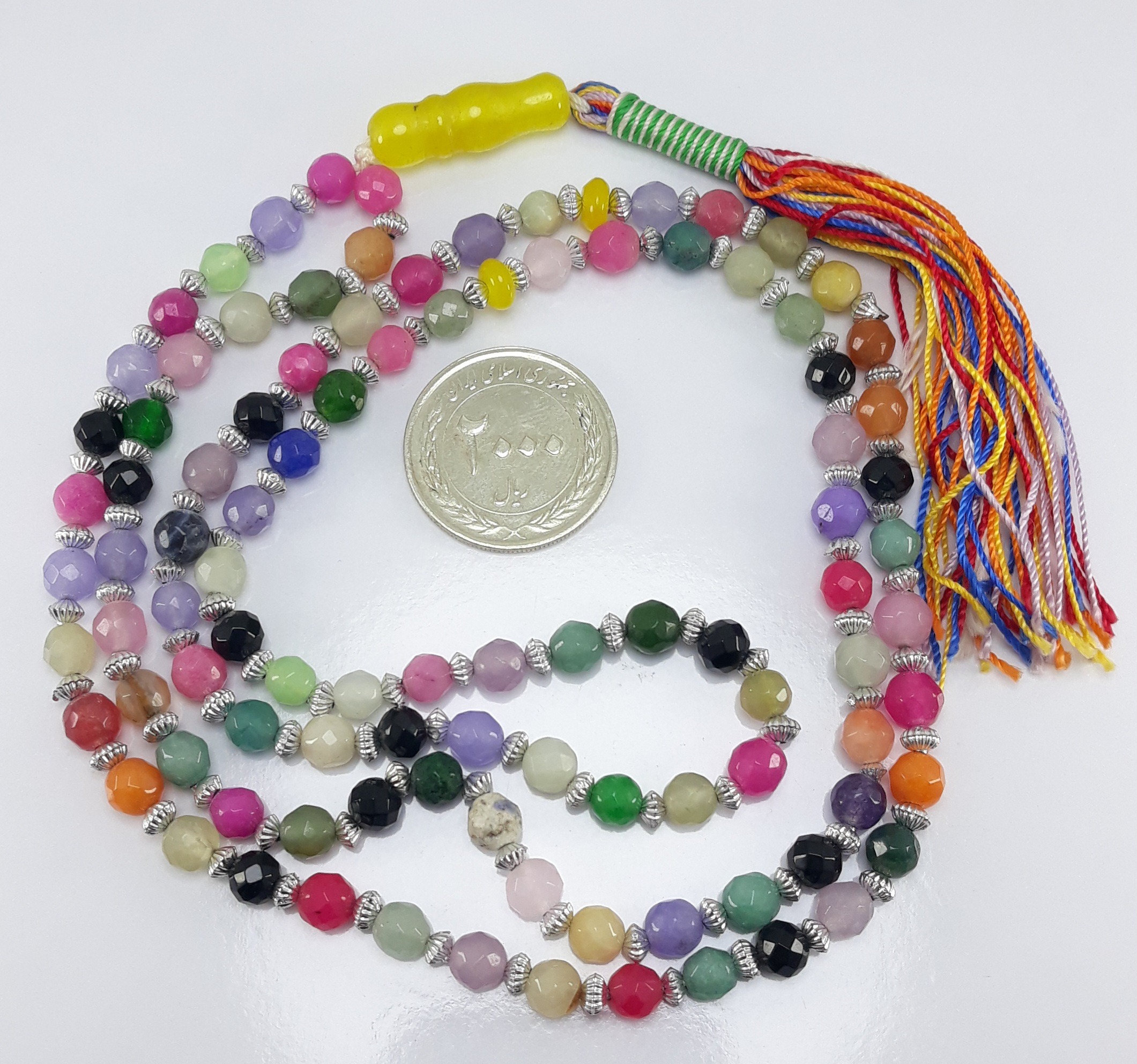 تسبیح سنگی کوارتز معدنی