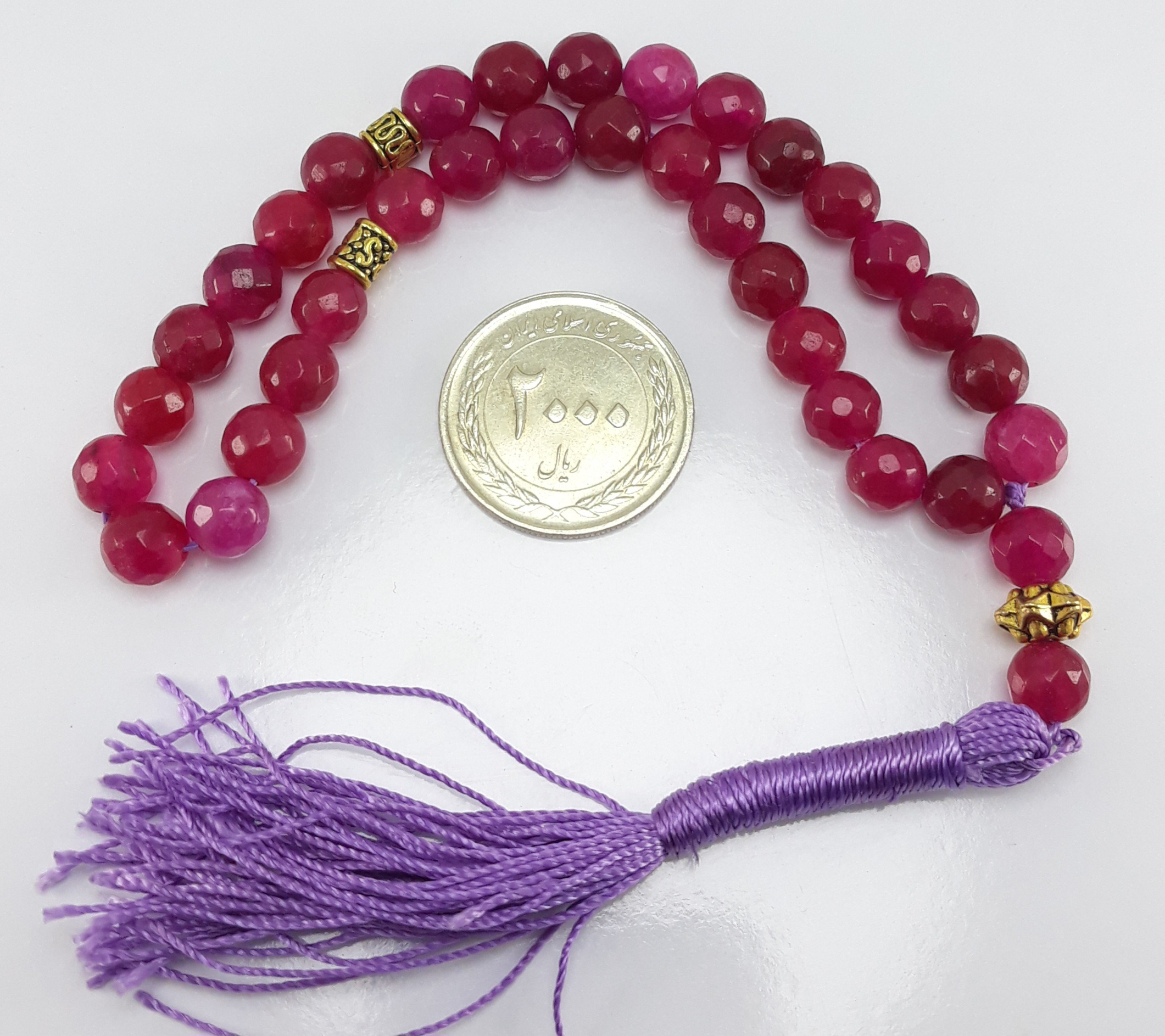 تسبیح کوارتز قرمز