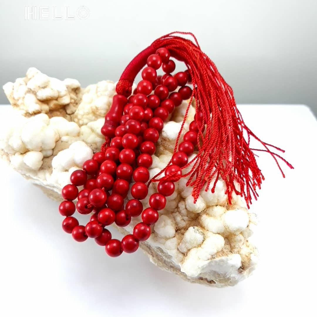 تسبیح مرجان معدنی