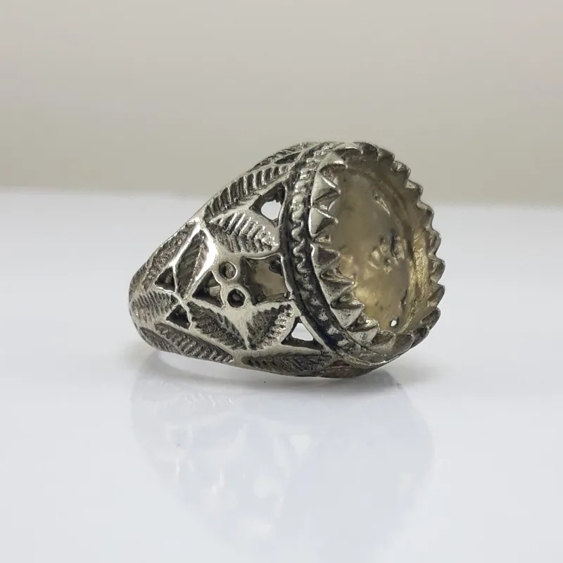 رکاب انگشتر نقره عیار پایین