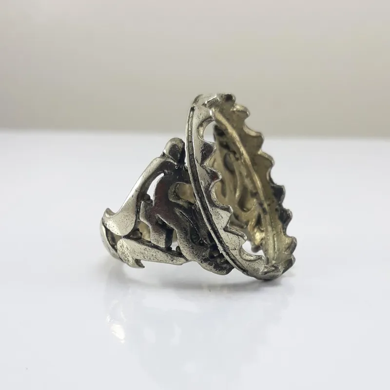 رکاب انگشتر نقره عیار پایین