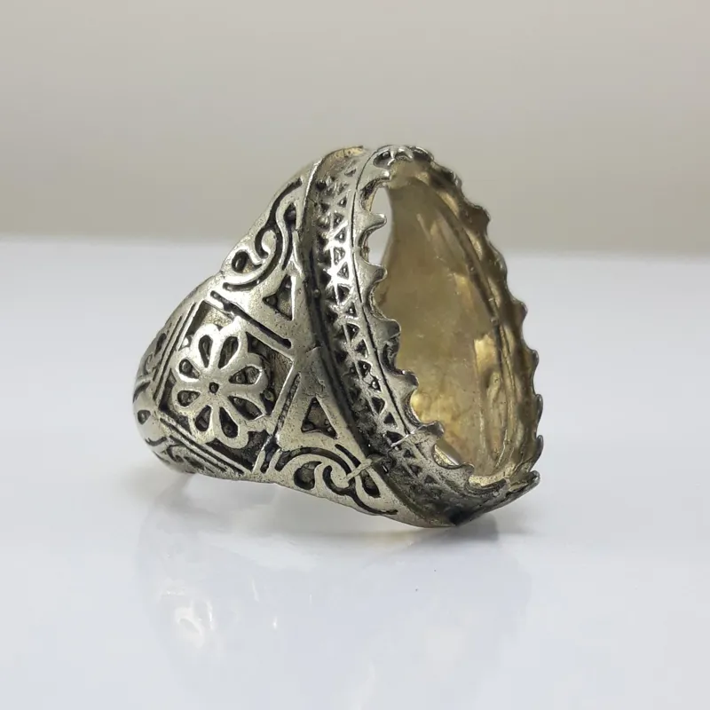 رکاب انگشتر نقره عیار پایین