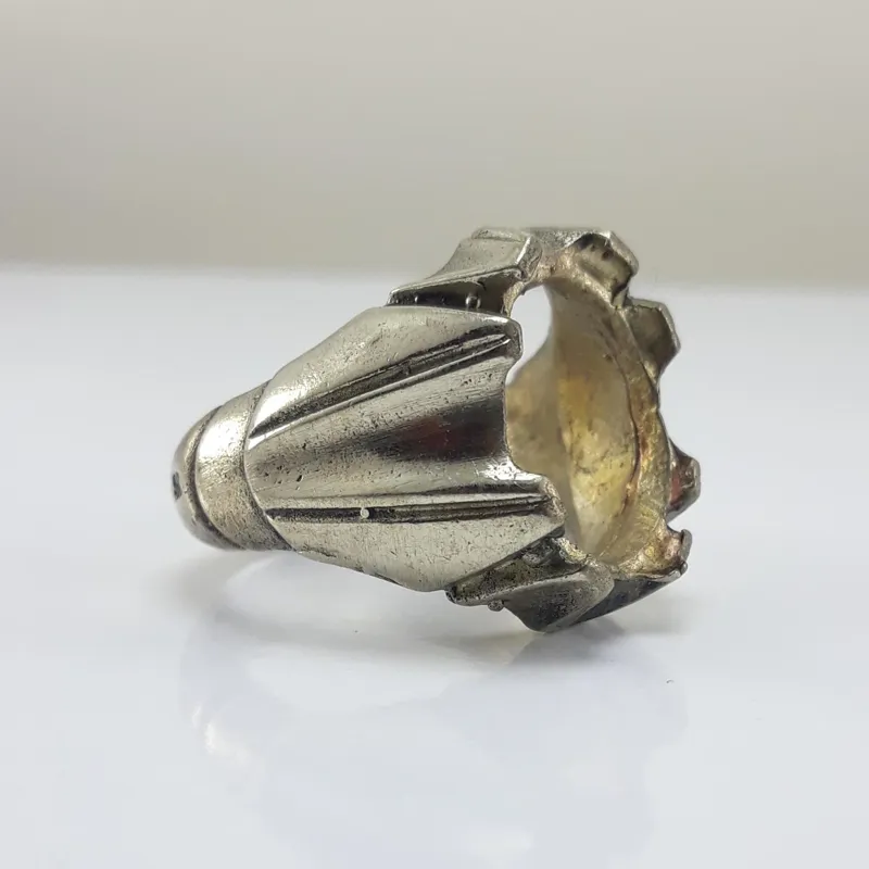 رکاب انگشتر نقره عیار پایین