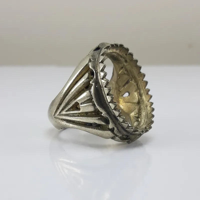 رکاب انگشتر نقره عیار پایین