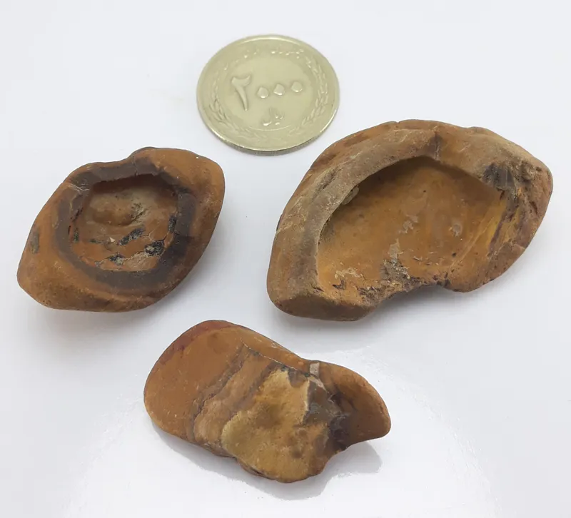 سه عدد سنگ کلکسیونی معدنی