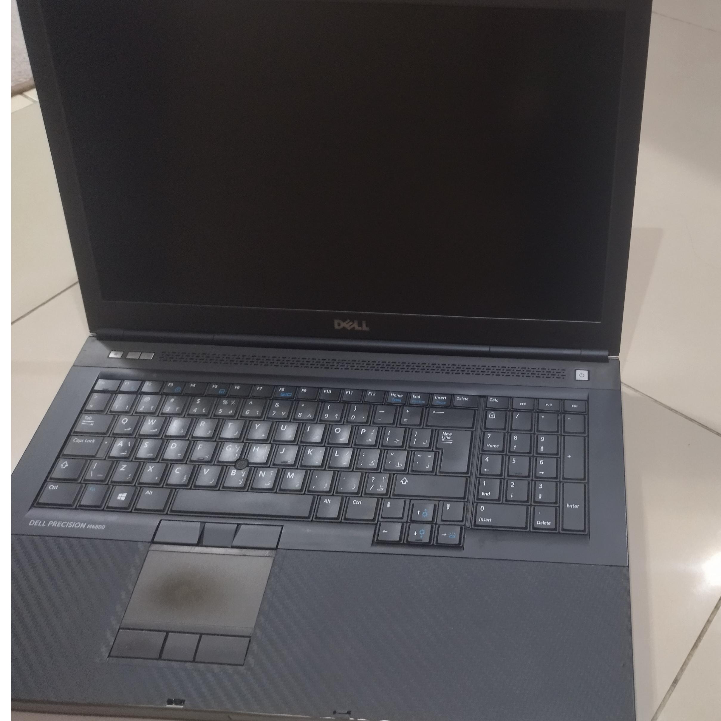 لپ تاپ 17 اینچ صنعتی دل M6800 i7