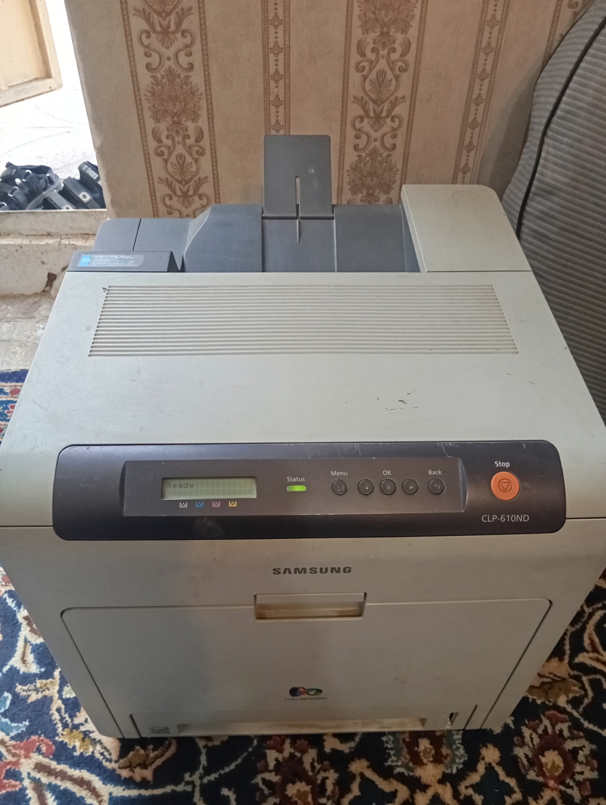 پرینتر رنگی لیزری سامسونگ clp610nd احتیاج به سرویس