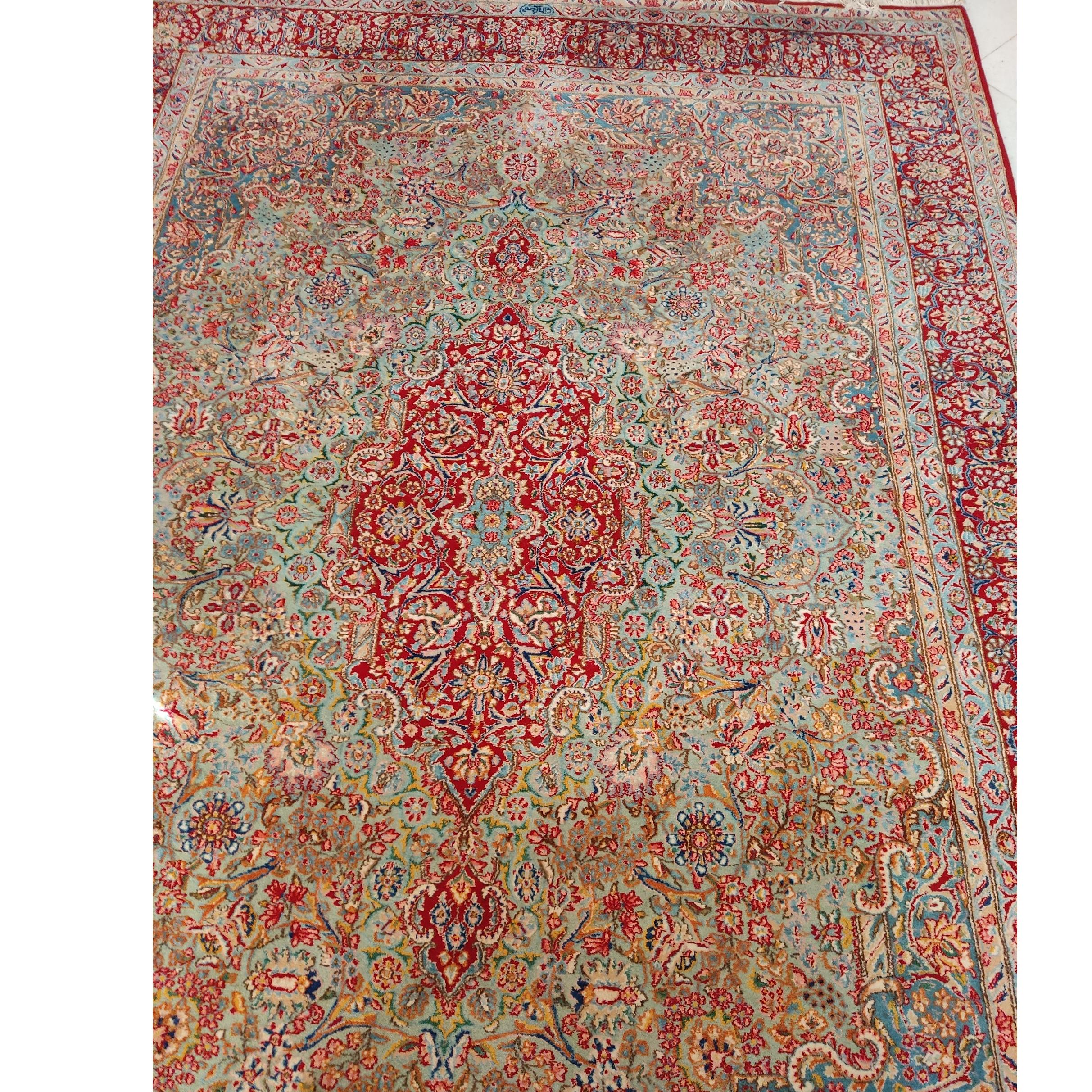 فرش کرمان 9 متری