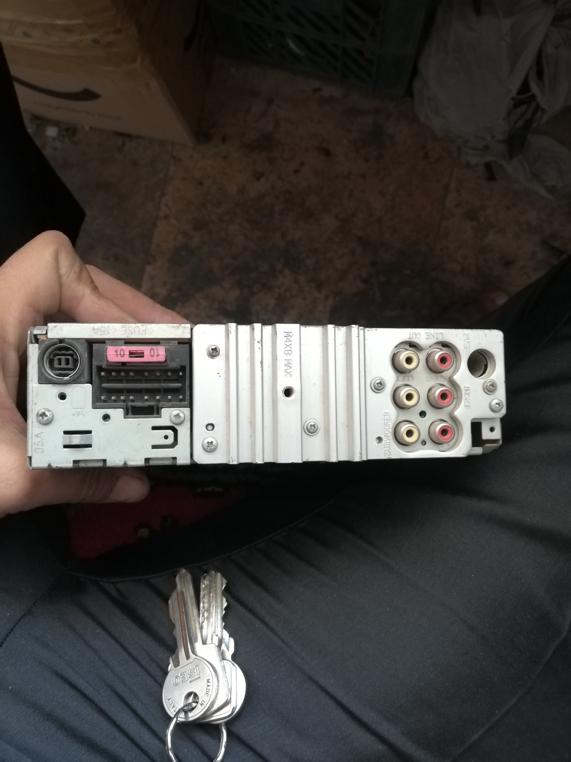 ضبط 6کانال jvc  ایوکس خور