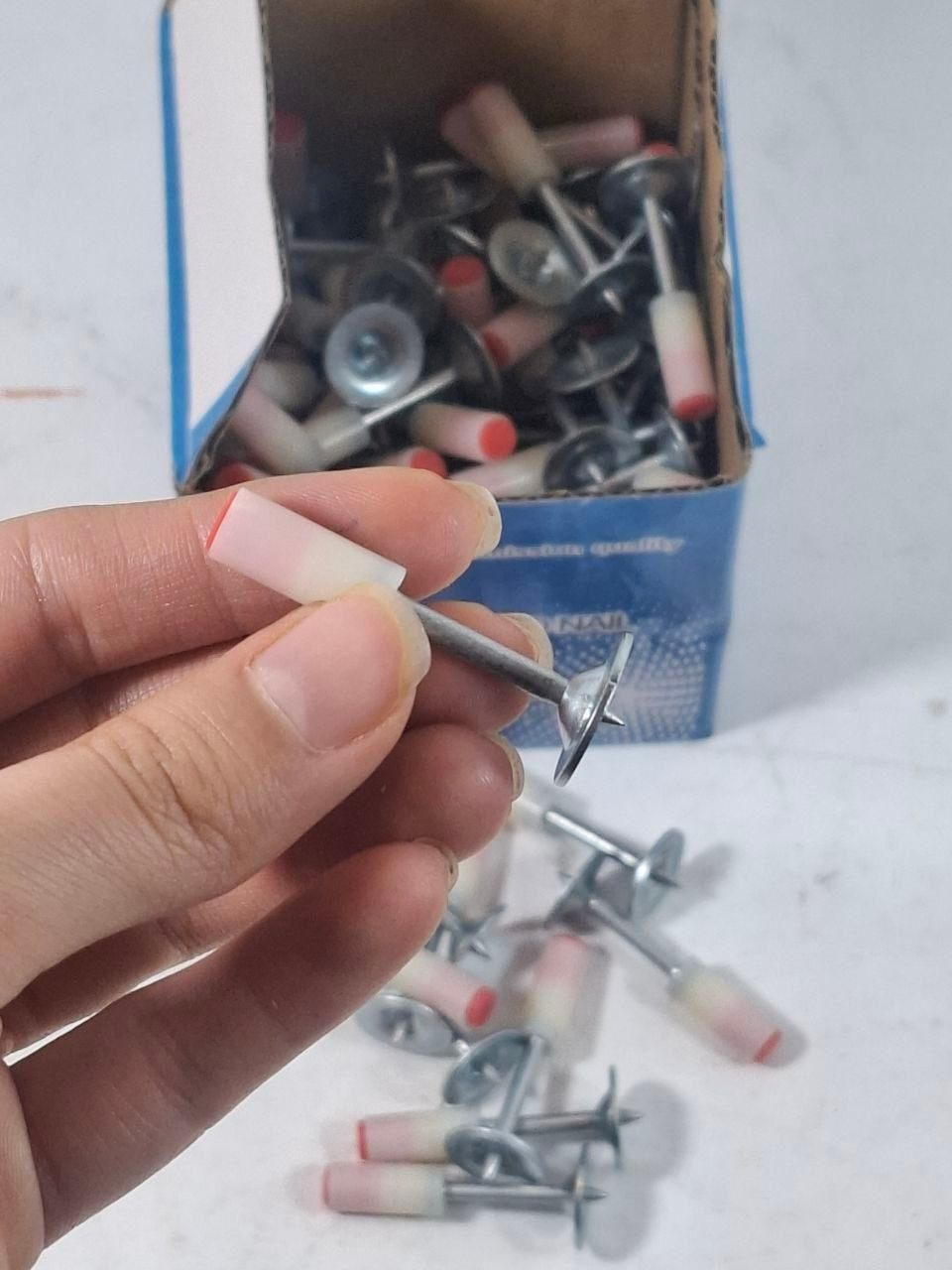 100 عدد میخ چاشنی تفنگ میخکوب عصایی