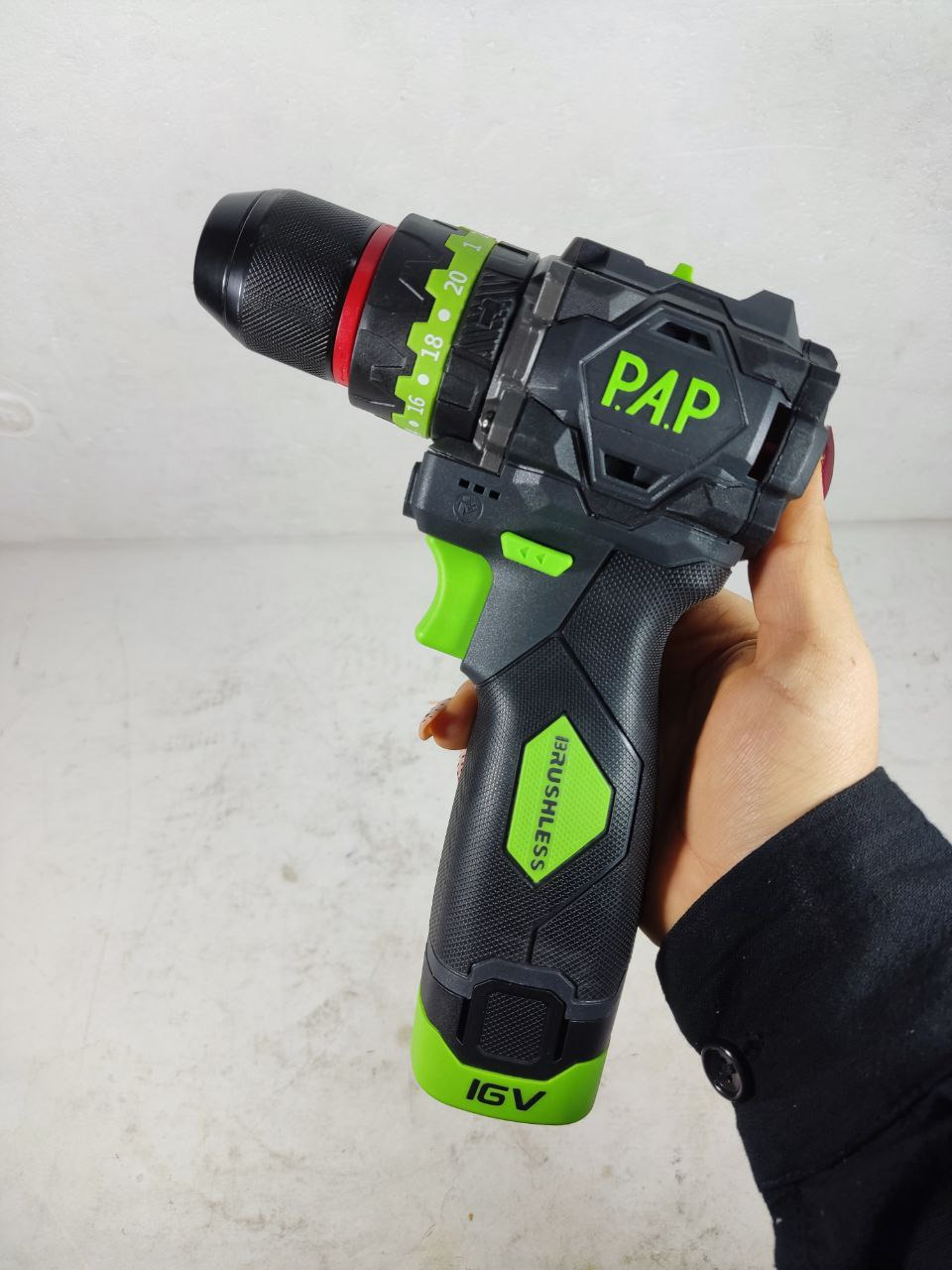 دریل شارژی براشلس 16 ولت پی ای پی PAP