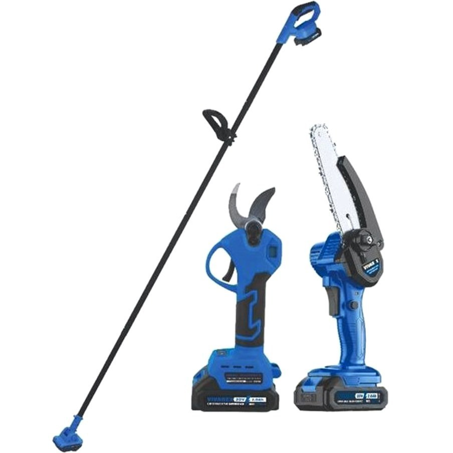 ست قیچی و اره شارژی دسته تلسکوپی ویوارکس