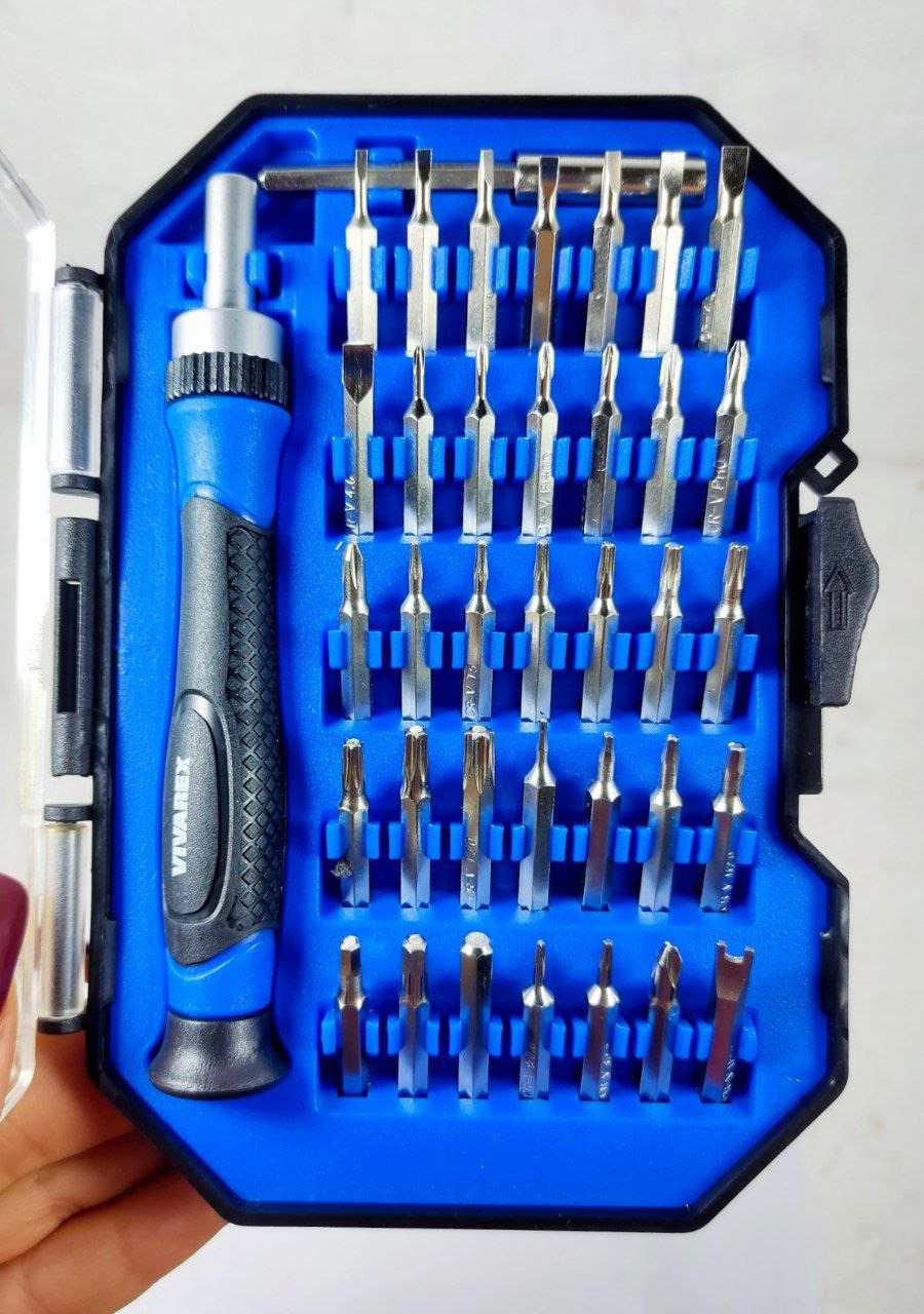 ست نوک پیچ گوشتی 37 عددی ویوارکس مدل VR3765-SD