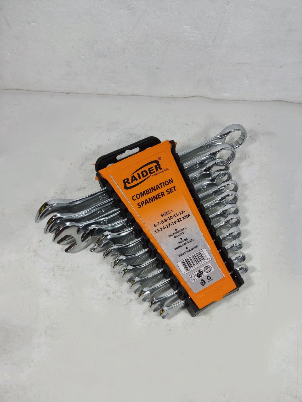 آچار 12 عددی پلکانی یکسر رینگی رایدر RAIDER