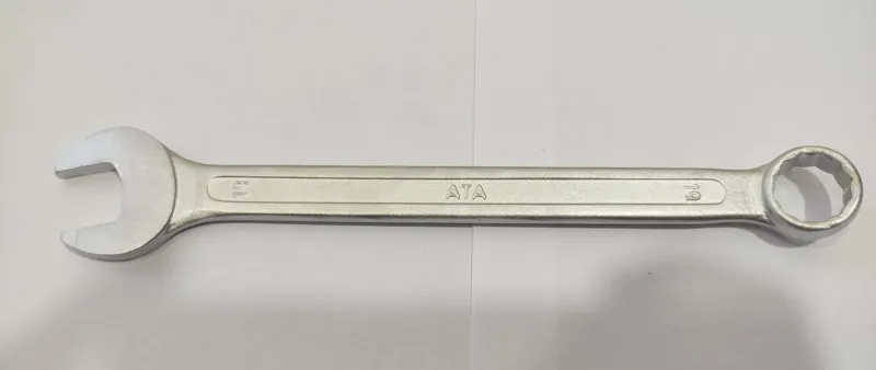 آچار یکسر تخت یکسر رینگی سایز 19 آتا ATA