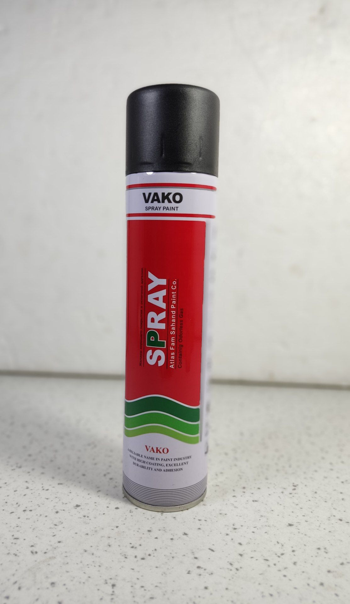 اسپری رنگ مشکی مات 300 میلی لیتر واکو VAKO