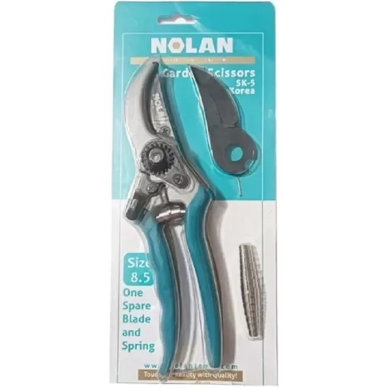 قیچی باغ نولان با تیغه و فنر اضافی مدل SK-5