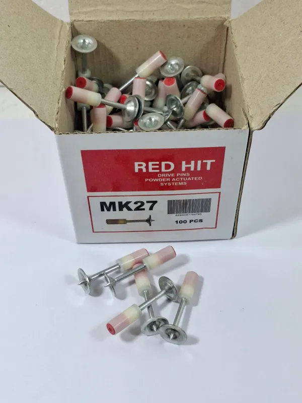 100 عدد میخ چاشنی ردهیت RED HIT