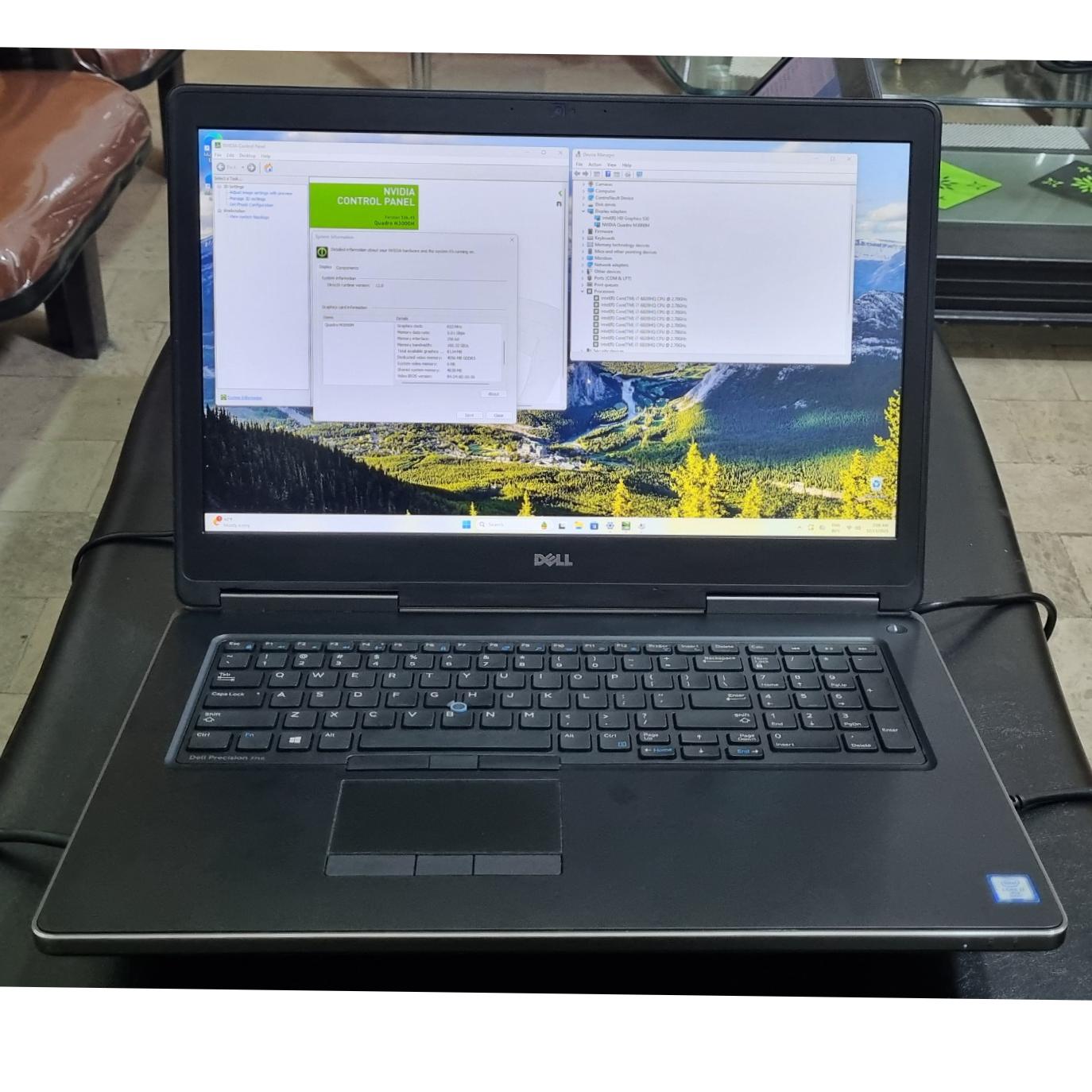 لپ تاپ DELL E7710 ci7 رم8 256ssd500hdd