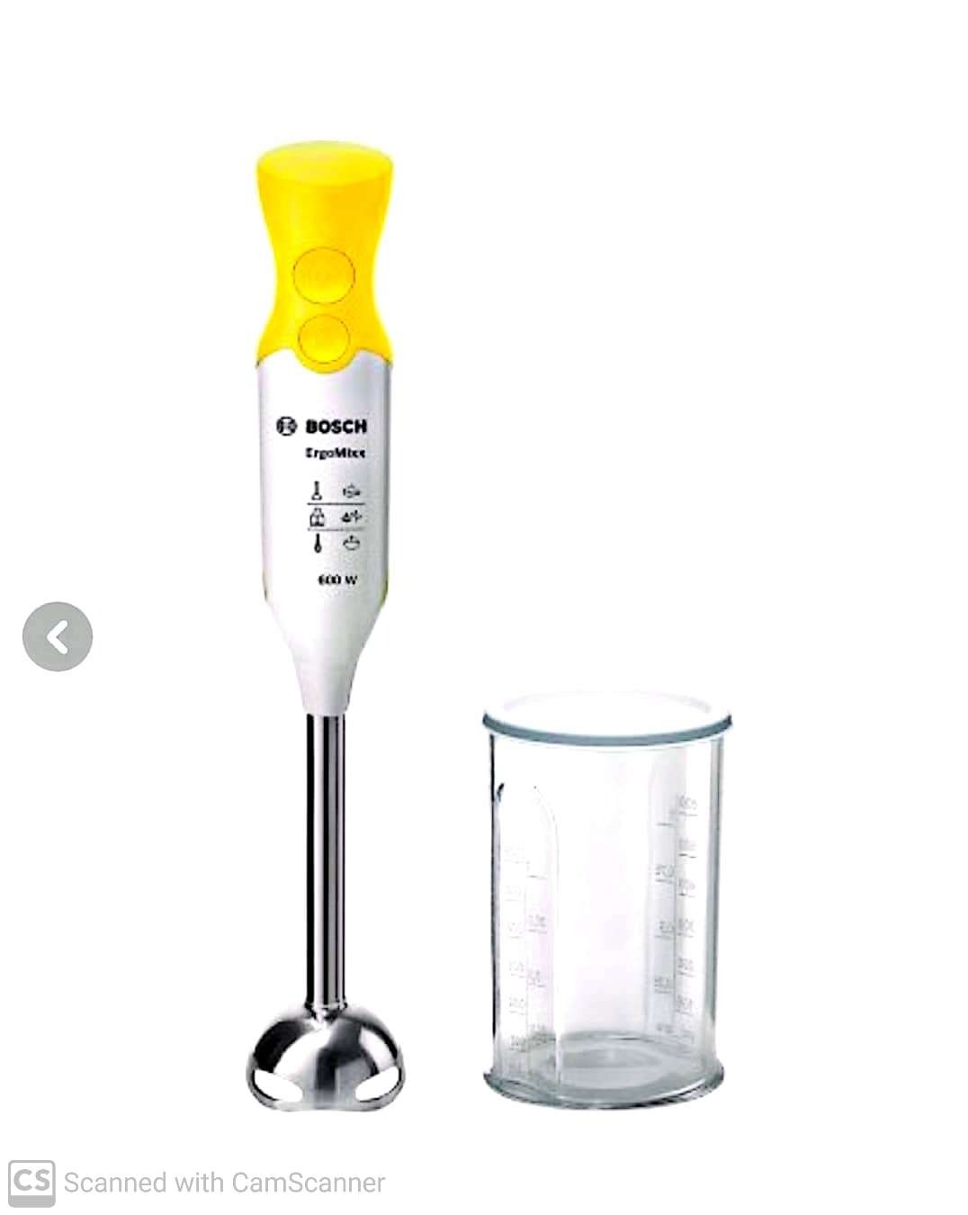 گوشت کوب برقی مارک بوش مدل MSM66110Y توان 600 وات