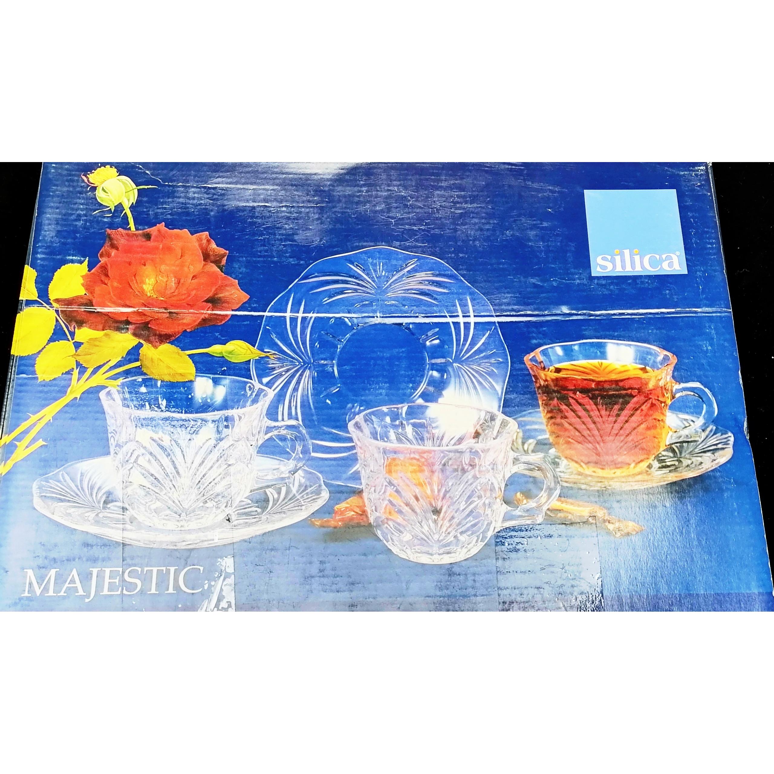 یکدست فنجان و نعلبکی سوگا ژاپن