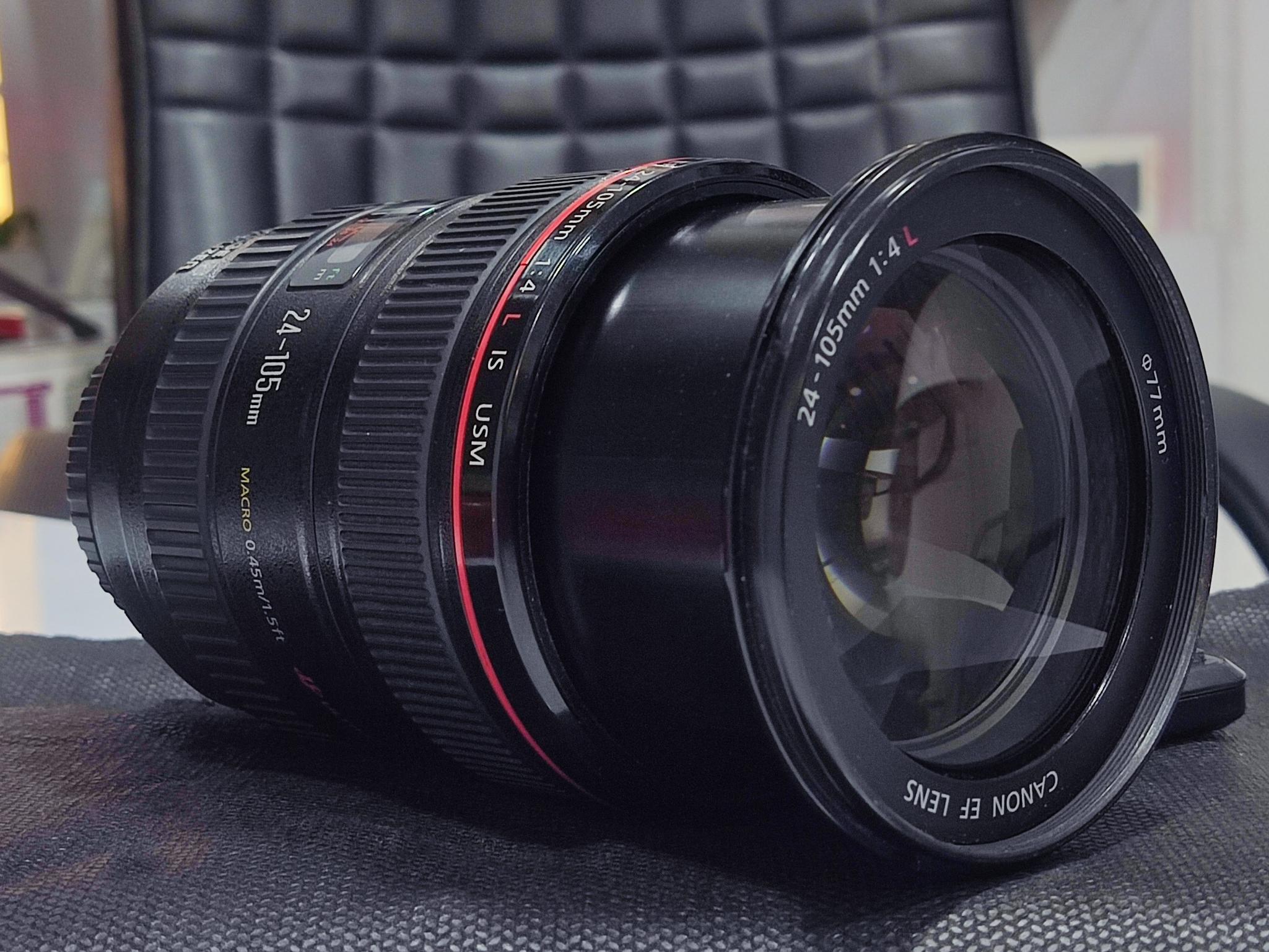 Canon EF 24-105mm f/4L IS USM در حد و کم کار