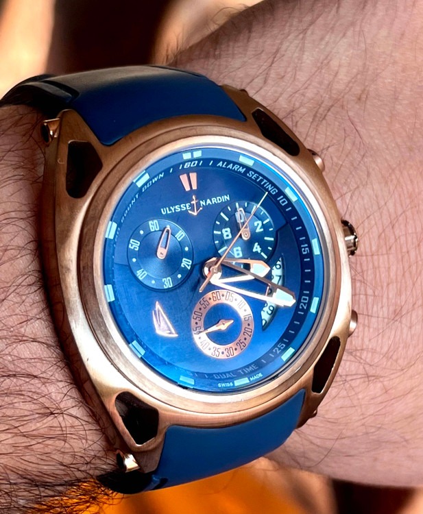 ساعت ULYSSE NARDIN استاندارد سوییس 3 موتوره ژاپنی